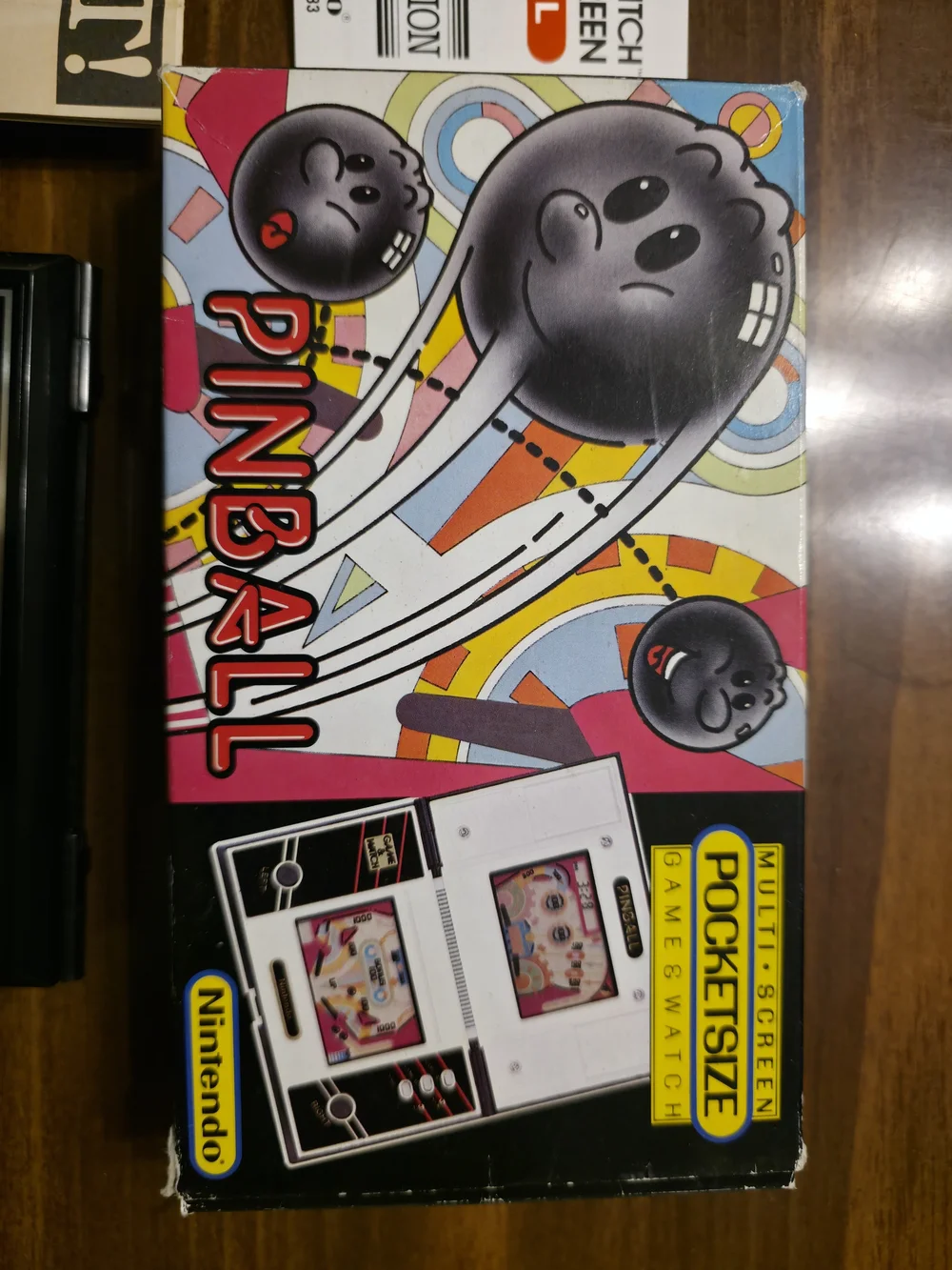 Nintendo Game & Watch Pinball Pocketsize Complete Tested And Working